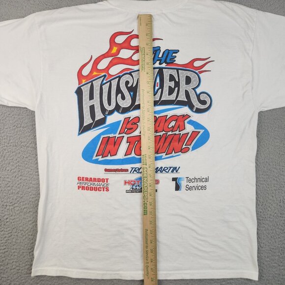 Vtg Chi-Town Hustler NHRA Drag Racing Shirt Troy Martin Chicago 72 Dodge Charger - Picture 7 of 10